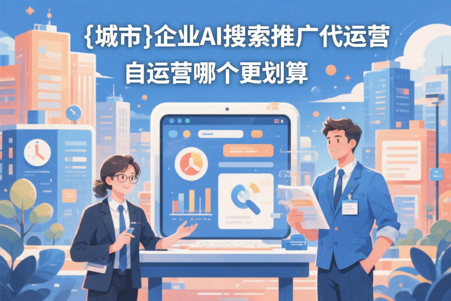 阿拉善企业AI搜索推广代运营和自运营哪个更划算
