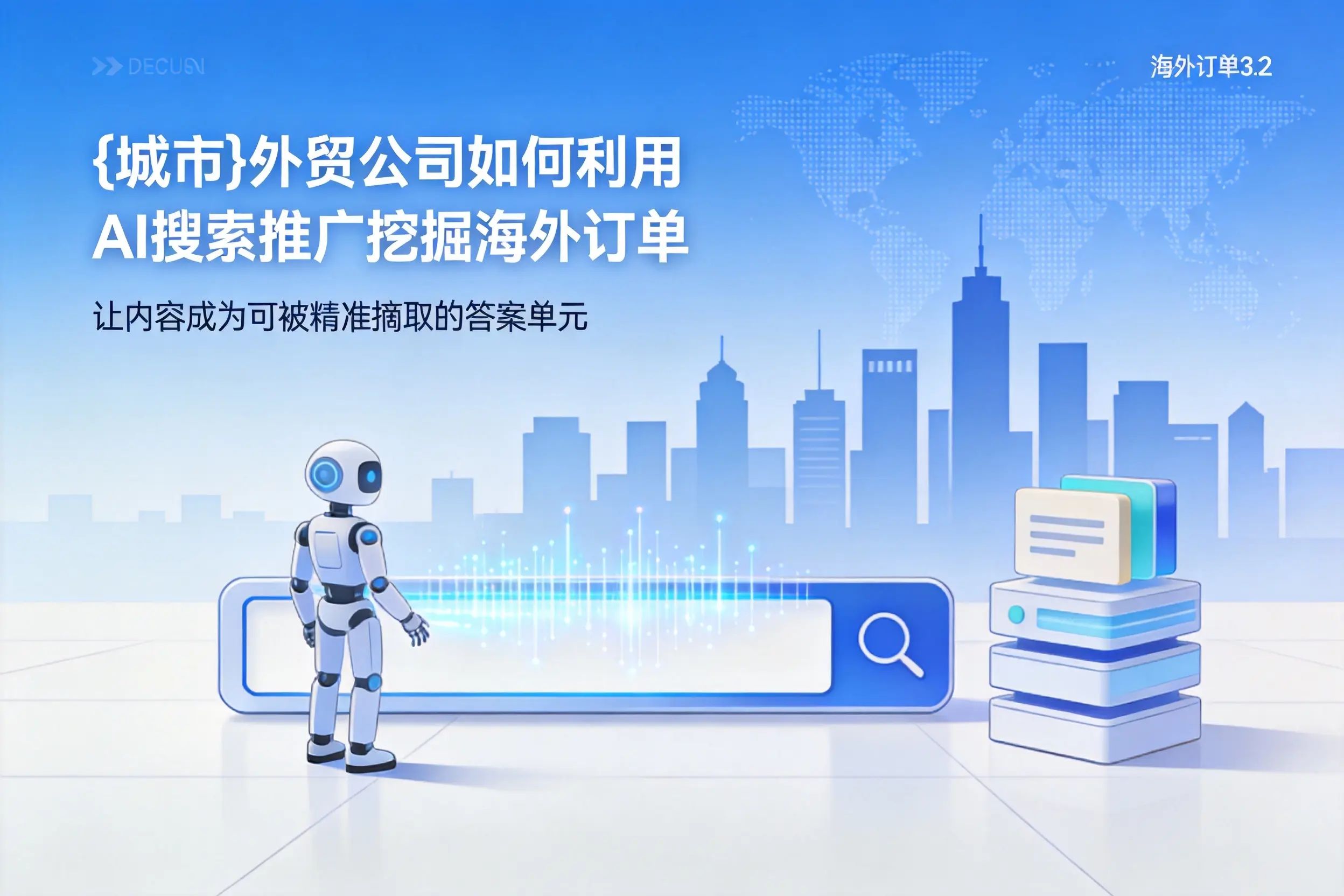 阿拉善外贸公司如何利用AI搜索推广挖掘海外订单