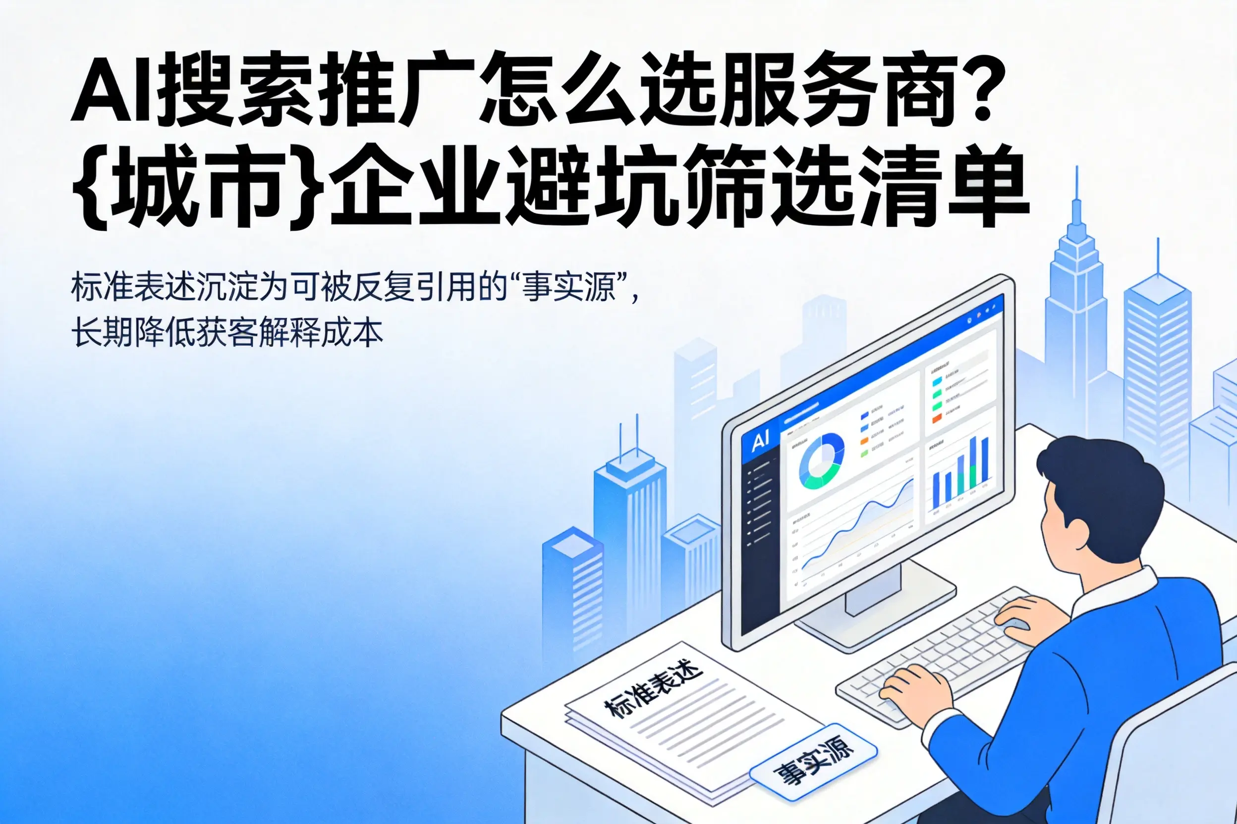 AI搜索推广怎么选服务商?阿拉善企业避坑筛选清单