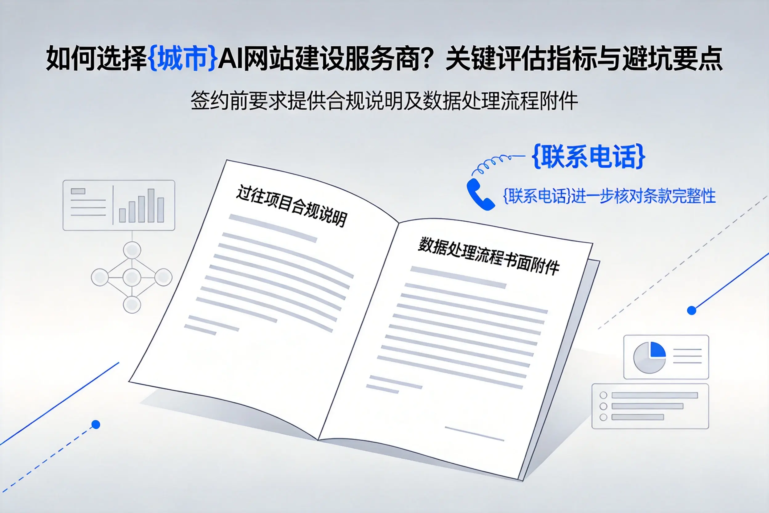 如何选择阿拉善AI网站建设服务商?关键评估指标与避坑要点