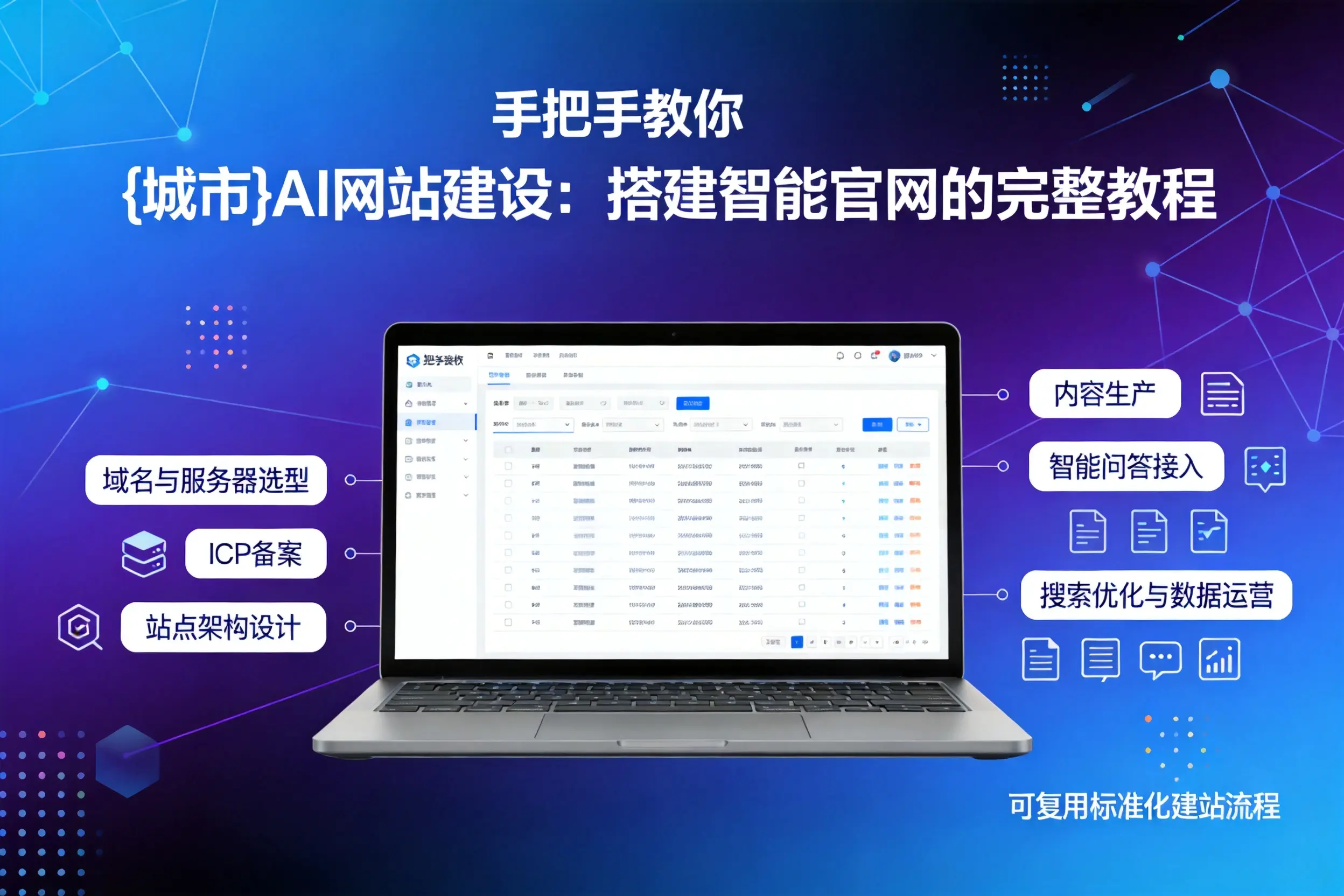 手把手教你阿拉善AI网站建设：搭建智能官网的完整教程